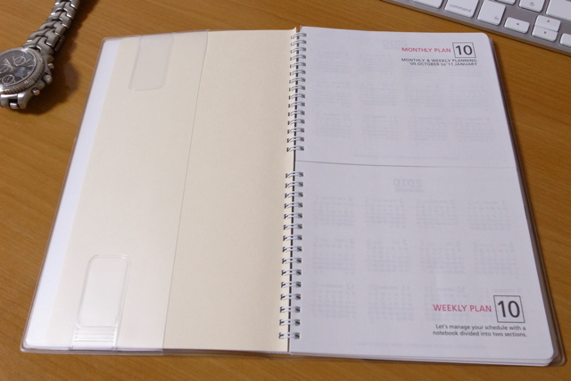 学研ステイフル A5ツイン手帳 2010の写真付きレビュー (旧・手帳と文房具のレビューサイト)